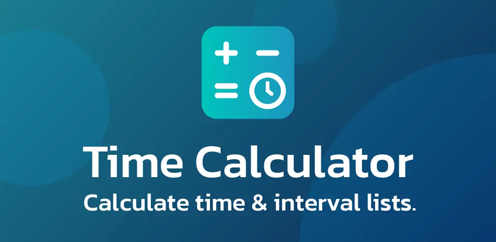 time calculator